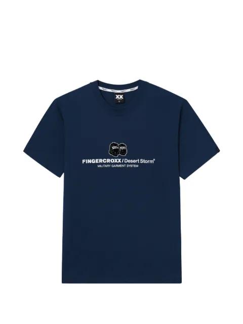 round-neck T-shirt by FINGERCROXX