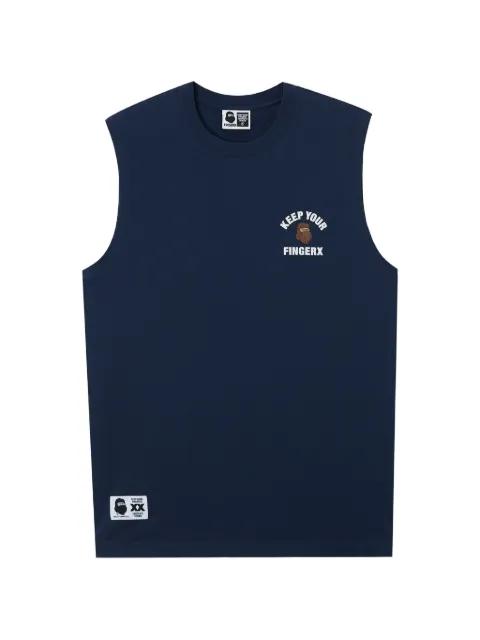 round-neck tank top by FINGERCROXX