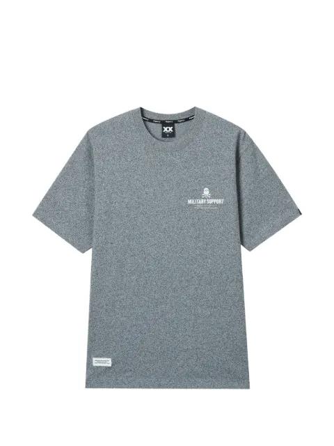 slogan-print T-shirt by FINGERCROXX