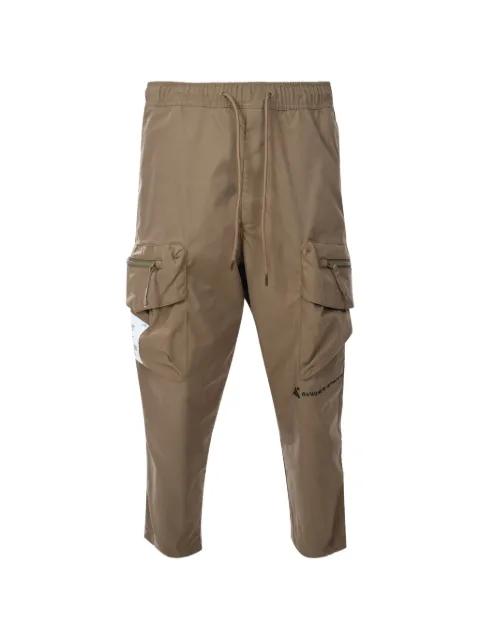 zip cargo trousers by FINGERCROXX