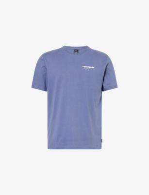 Letterpress Logo-Print Cotton T-Shirt by FINISTERRE