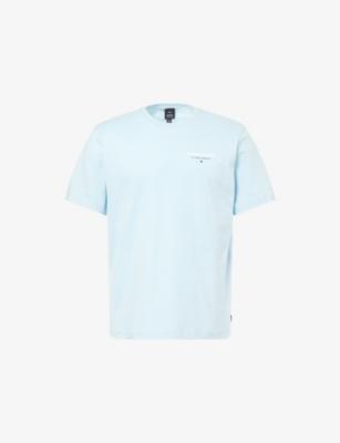 Letterpress Logo-Print Cotton T-Shirt by FINISTERRE