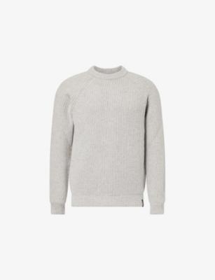 Mora Ribbed Wool Jumper by FINISTERRE
