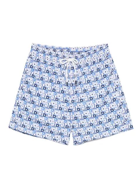geometric-print swim shorts by FIORIO MILANO