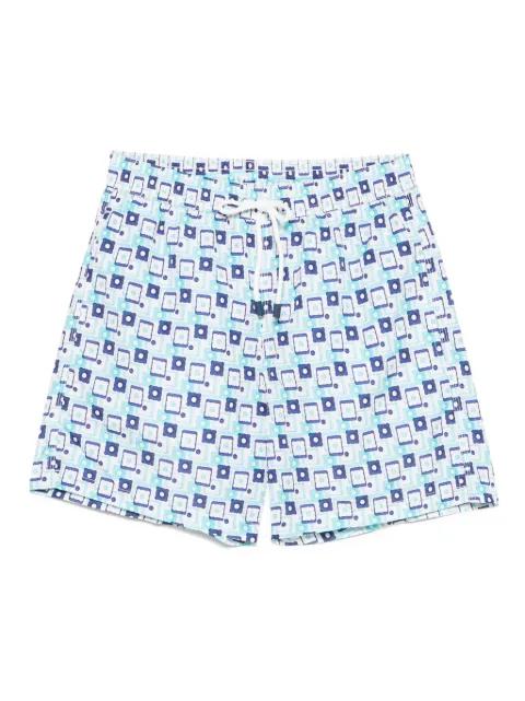 geometric-print swim shorts by FIORIO MILANO