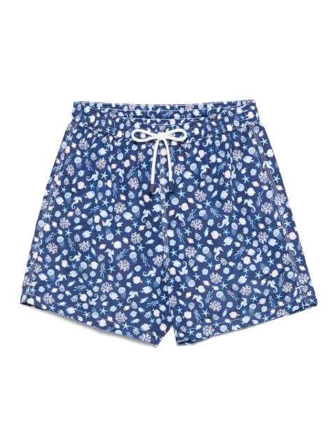 sea-print swim shorts by FIORIO MILANO