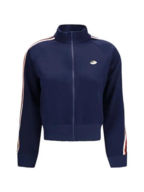 Angels-patch zip-up sweatshirt by FIORUCCI