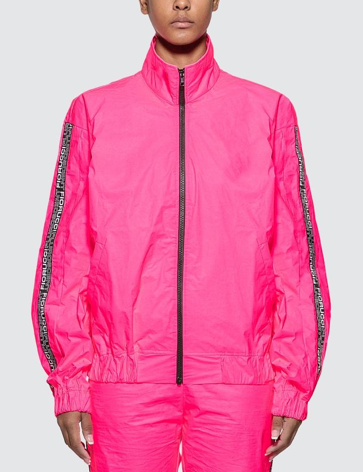 Tyvek Neon Pink Bomber Jacket by FIORUCCI