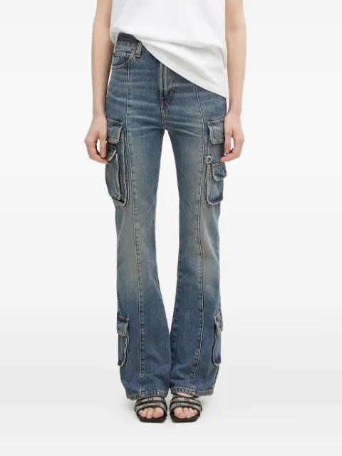 cargo panelled jeans by FIORUCCI