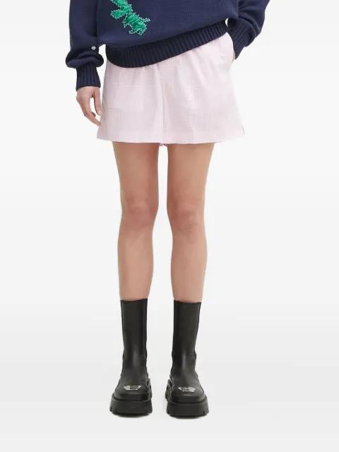 checkered shorts by FIORUCCI