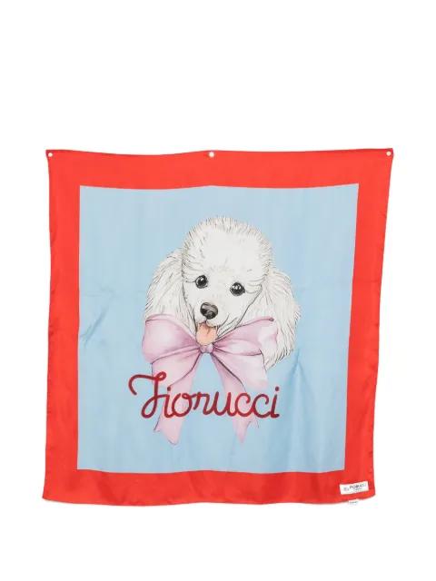 dog-print scarf by FIORUCCI