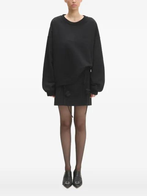 embroidered-logo sweatshirt by FIORUCCI