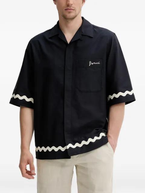 embroidered shirt by FIORUCCI