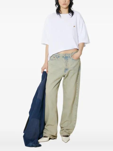 embroidered short-sleeve T-shirt by FIORUCCI