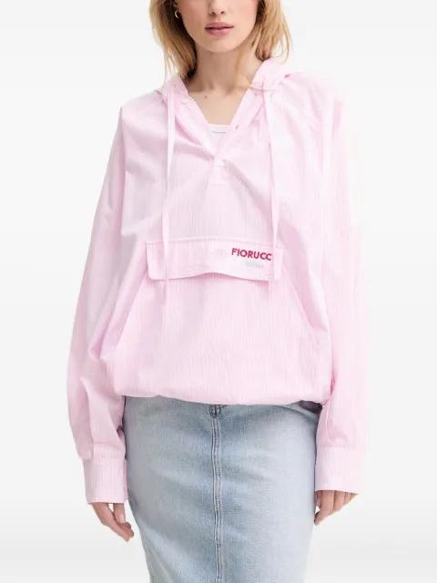 gingham hoodie by FIORUCCI