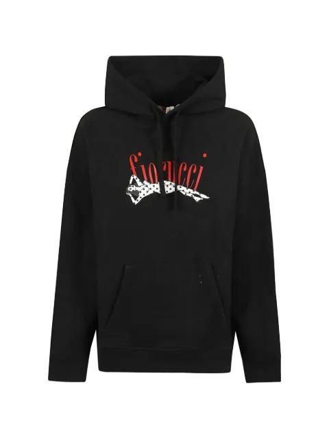 graphic-print hoodie by FIORUCCI
