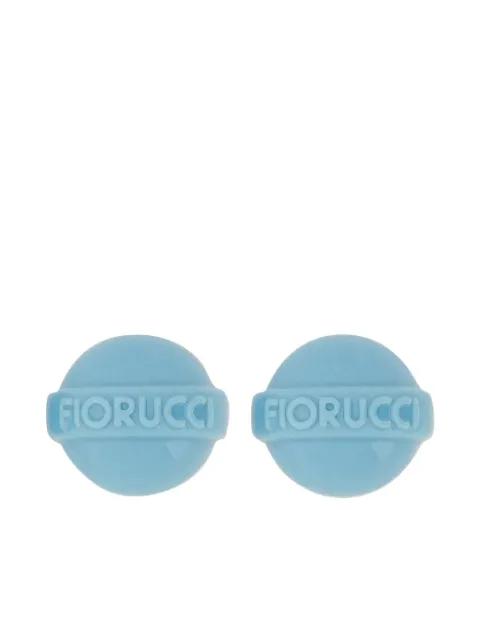 logo earrings by FIORUCCI