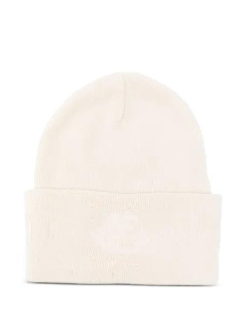 logo-embroidered beanie hat by FIORUCCI