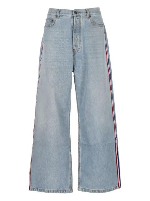logo-patch jeans by FIORUCCI