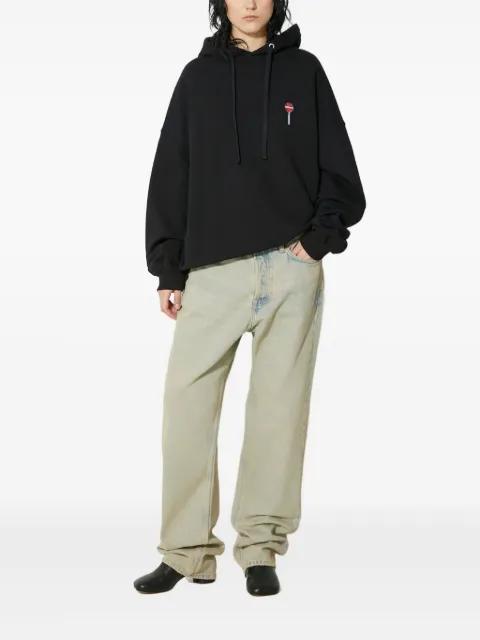 lollipop-embroidered hoodie by FIORUCCI