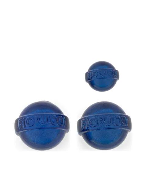 mini Lollipop logo earrings by FIORUCCI