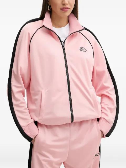 panelled zip-up sweatshirt by FIORUCCI