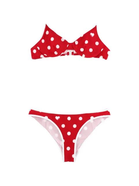 polka-dot bikini by FIORUCCI