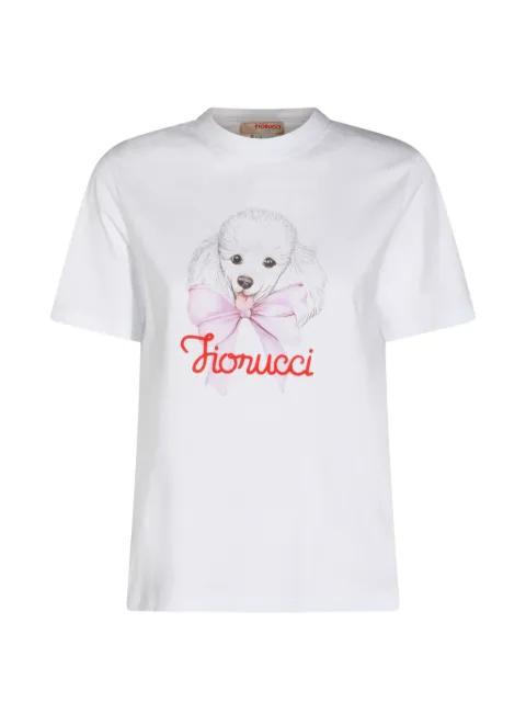 poodle-print T-shirt by FIORUCCI