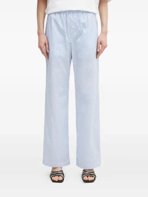 striped button-fastening trousers by FIORUCCI