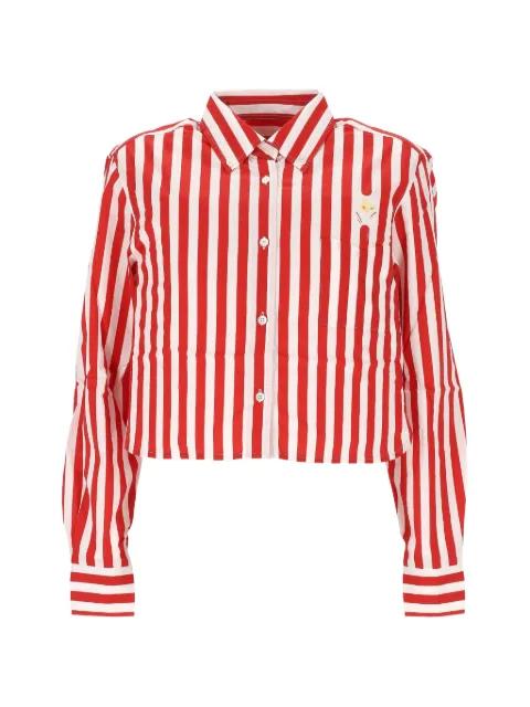 striped cotton shirt by FIORUCCI