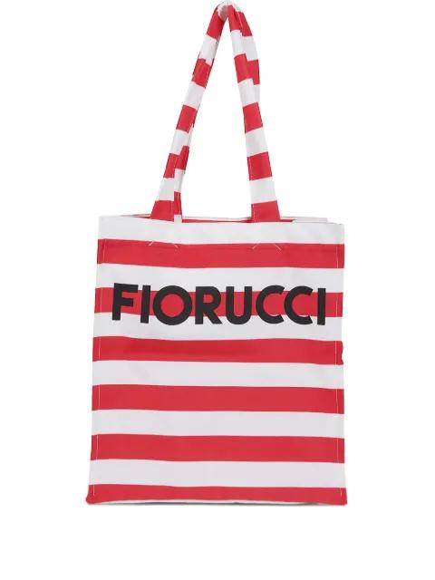 striped tote bag by FIORUCCI
