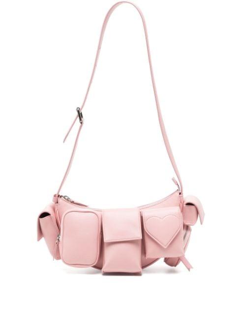 super pocket leather bag by FIORUCCI