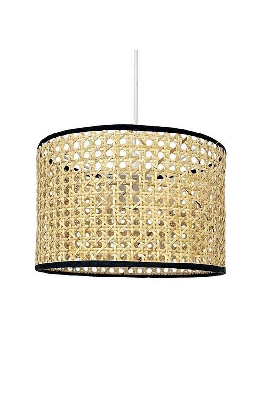 Kona - Natural Rattan 25 cm Easy Fit Pendant Shades by FIRST CHOICE LIGHTING Kona - Natural Rattan 25 cm Easy Fit Pendant Shades by FIRST CHOICE LIGHTING