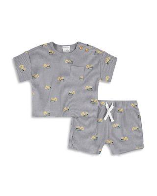 Boys' Digger Print Tee & Shorts Set - Baby by FIRSTS BY PETIT LEM