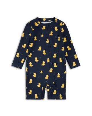 Boys' Long Sleeved Ducks Print Swim Romper - Baby by FIRSTS BY PETIT LEM