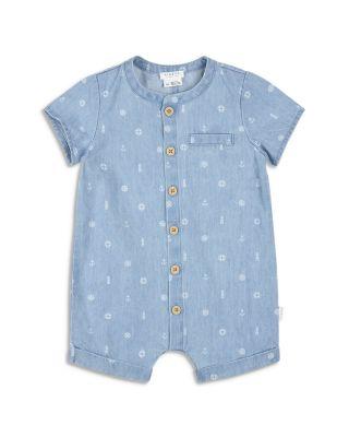 Boys' Printed Chambray Romper - Baby by FIRSTS BY PETIT LEM