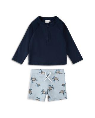 Boys' Rash Guard & Swim Trunks Set - Baby by FIRSTS BY PETIT LEM