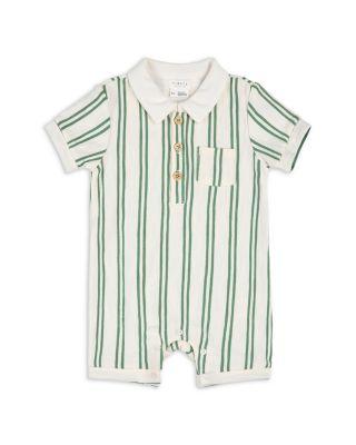 Boys' Striped Polo Romper - Baby by FIRSTS BY PETIT LEM