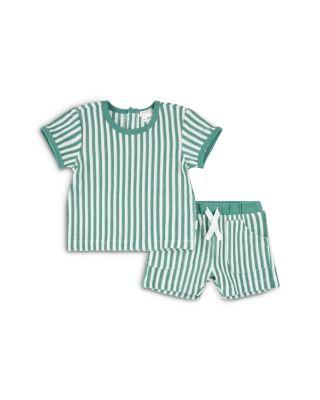 Boys' Striped Short Sleeved Top & Shorts Set - Baby by FIRSTS BY PETIT LEM
