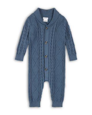 Boys' Sweater Knit Cotton Playsuit Coverall - Baby by FIRSTS BY PETIT LEM