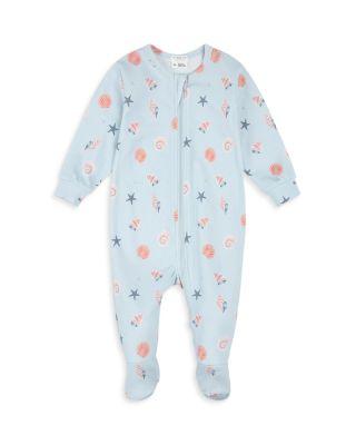 Girls' Seashells Sleeper Footie - Baby by FIRSTS BY PETIT LEM