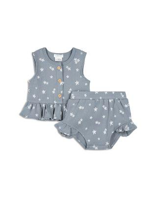 Girls' Sleeveless Peplum Top & Shorts Set - Baby by FIRSTS BY PETIT LEM