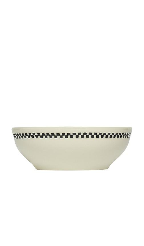 Fish's Eddy Checkerboard Bowl in Cream by FISH'S EDDY