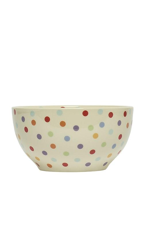 Fish's Eddy Spot On Bowl in Cream by FISH'S EDDY