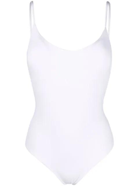 V-back swimsuit by FISICO