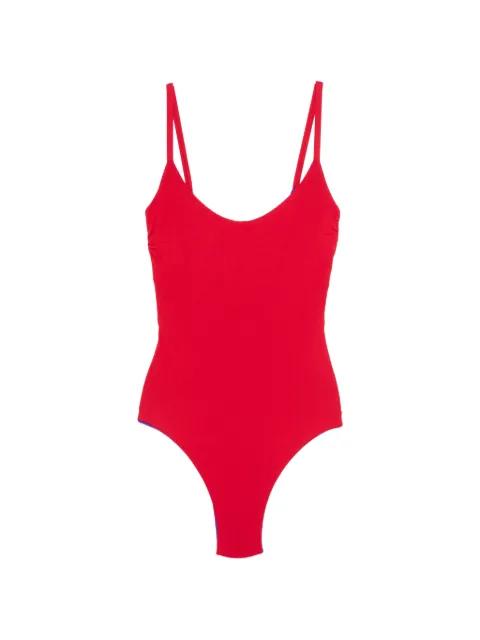 crew-neck swimsuit by FISICO