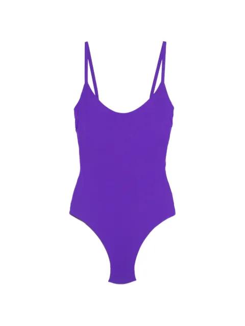 crew-neck swimsuit by FISICO
