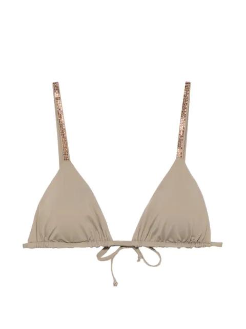embellished bikini top by FISICO