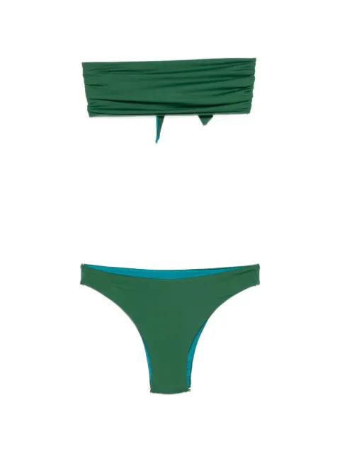 knot-detail bandeau bikini by FISICO