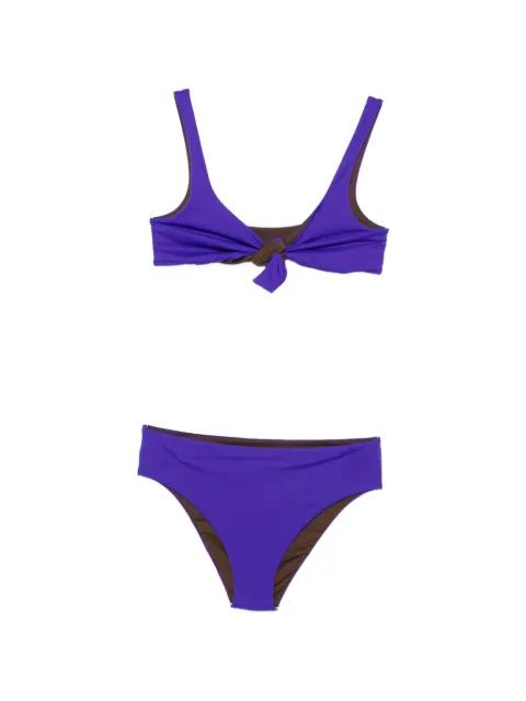 knot-detail bikini by FISICO